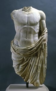 Torzo císaře v masce Jupitera od Roman