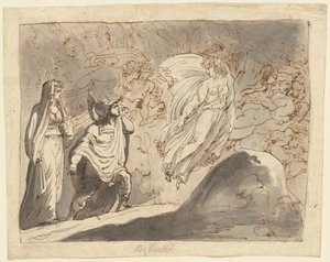 Aeneas v podsvětí od Roman 18th Century