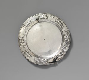 Stříbrný talíř od Roman Imperial Period