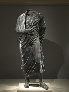 Císař jako filozof, pravděpodobně Marcus Aurelius od Roman Imperial Period