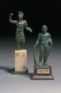 Postava Psychopomp Hermanubis, asi 2. století našeho letopočtu od Roman Period Egyptian