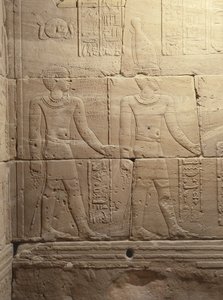 Dendurův chrám, cca 10 př. n. l. (liparský pískovec) od Roman Period Egyptian