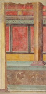 Nástěnná malba z vily v Boscoreale, cca 50–40 př.nl. od Roman Republican Period