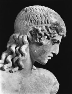 Apollo (mramor) (č/b foto) (detail) od Roman Roman