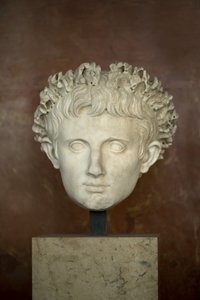 Art Řím Hlava císaře Augusta (63 př. n. l. - 14 n. l.) mramor od Roman Roman
