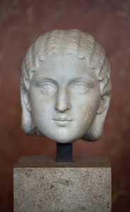 Art Rome Hlava císařovny Barbie Orbiana (3. století), mramor od Roman Roman