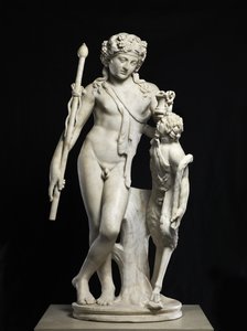 Dionýsos s pánví, AD 50-150 (mramor) od Roman Roman