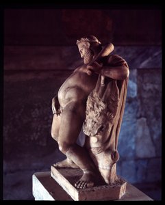 Opilý Herkules. Socha Domu jelenů, 5. století př. n. l. - 1. století našeho letopočtu od Roman Roman
