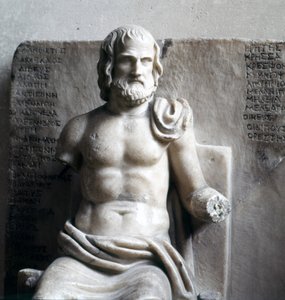 Euripides, řecký tragický básník. (Římský císařský mramor) Muzeum Louvre, Paříž. od Roman Roman