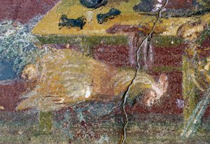 Fresco, House of Vettii, Pompeje (Seznam světového dědictví UNESCO od Roman Roman