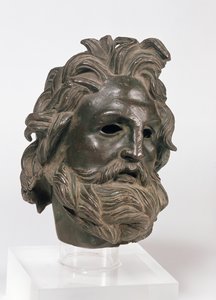 Hlava Poseidona (bronz) od Roman Roman