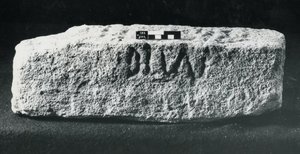 Vepsaný centuriální kámen (kámen) od Roman Roman