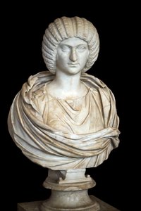 Julia Domna (asi 170 - 217 n. l.), mramor, římské umění od Roman Roman