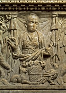 Zastoupení květináře (reliéf) od Roman Roman