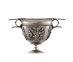 Skyphos, c. konec 1. století před naším letopočtem - začátek 1. století našeho letopočtu (stříbro) od Roman Roman