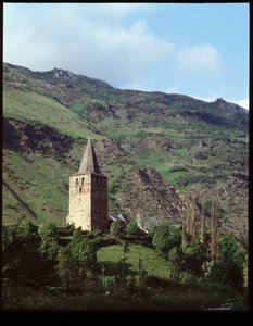 Zvonice kostela od Romanesque