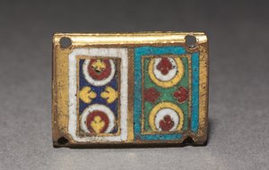 Plaketa ze svatyně relikviáře, c.1170 od Romanesque