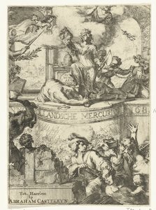 Titulní strana pro holandský Merkur o roku 168 (5?)