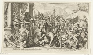 Alegorie akvizic v Brabantsku od Romeyn de Hooghe