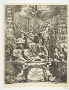Alegorie smrti Michiela de Ruytera, 1676