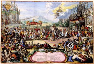 Alegorie krále Jana III Sobieského, 1675 od Romeyn de Hooghe