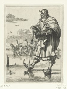 Figurky à la režim č. 11: Záložní hráč na ledě Figurky à la mód (název série) od Romeyn de Hooghe