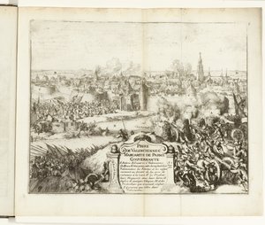 Inname van Valenciennes, 1567 Zajetí Valenciennes (název na objektu) Wars of Flanders (název série) od Romeyn de Hooghe