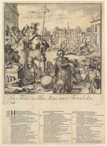 Svátek Tří králů.n.d. od Romeyn de Hooghe