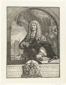 Portrét Adriaena Pauwa od Romeyn de Hooghe