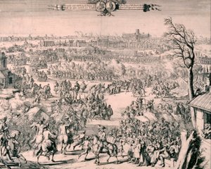 Královský průvod krále Viléma III., 1688 od Romeyn de Hooghe