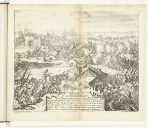 Bitva u Steenbergenu, 1583 Bataille de Steenberghen (název na objektu) Guerres de Flandres (název série) od Romeyn de Hooghe
