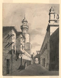 Scéna, Orientální ulice od Romolo Achille Liverani