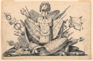 Trophy of Weapons od Romolo Achille Liverani