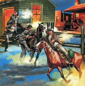 Billy the Kid - nechvalně proslulý pistolník od Ron Embleton