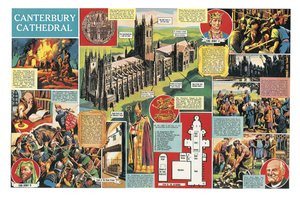 Canterburská katedrála od Ron Embleton