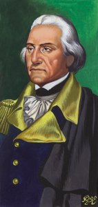 George Washington (kvaš na papíře) od Ron Embleton