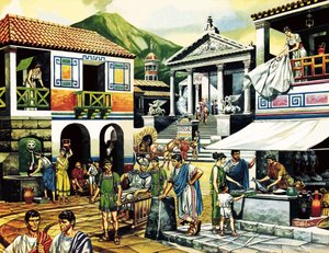 Pompeje od Ron Embleton