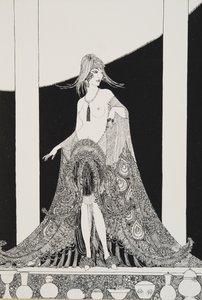 Ilustrace z Rubáiyátu Omara Khayyama, 1920 od Ronald Balfour