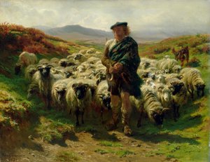 The Highland Shepherd, 1859 od Rosa Bonheur