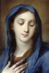 Madona z kaple od Rosalba Giovanna Carriera