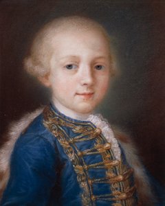 Nuoren pojan muotokuva, kirjoittanut Rosalba Carriera (1673-1757) od Rosalba Giovanna Carriera