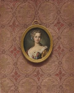Portrét neznámé dámy od Rosalba Giovanna Carriera
