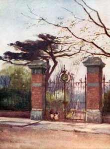 Vchod do zahrady lékárníků od Rose Maynard Barton