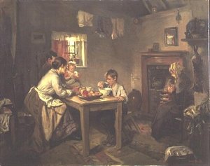 Interiér chaty od Rose Mead