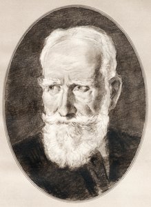George Bernard Shaw, z Živé biografie slavných mužů. od Ross Gordon