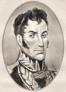Simon Jose Antonio de la Santusima Trinidad Bolivar Palacios Ponte y Blanco z Živé biografie slavných mužů. od Ross Gordon