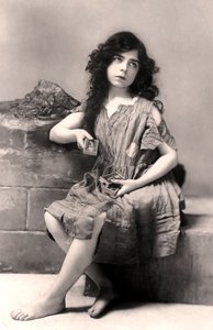 Dorothy Frostick, herečka, začátek 20. století.