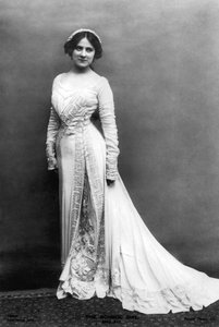 Edna May 1878-1948, americká herečka a zpěvačka, počátek 20. století.