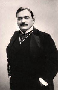 Enrico Caruso 1873-1921, italský tenor, 1907.