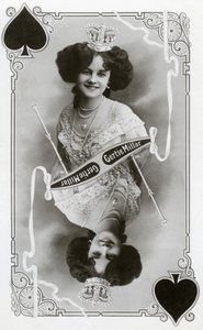 Gertie Millar, britská herečka a zpěvačka, c1905. od Rotary Photo